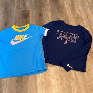Nike kids shirts